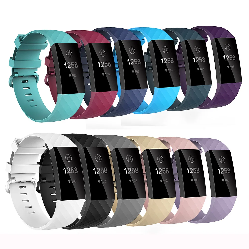 

Baaletc Wrist Strap For Fitbit Charge 3 Smart Watch Bracelet Fitness Watch Band Replacement For Fitbit Charge 3 For Women Men