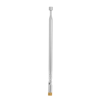 

Telescopic FM Radio Antenna Portable 4 Sections Antenna Retractable FM Antenna 360 Degree Rotatable