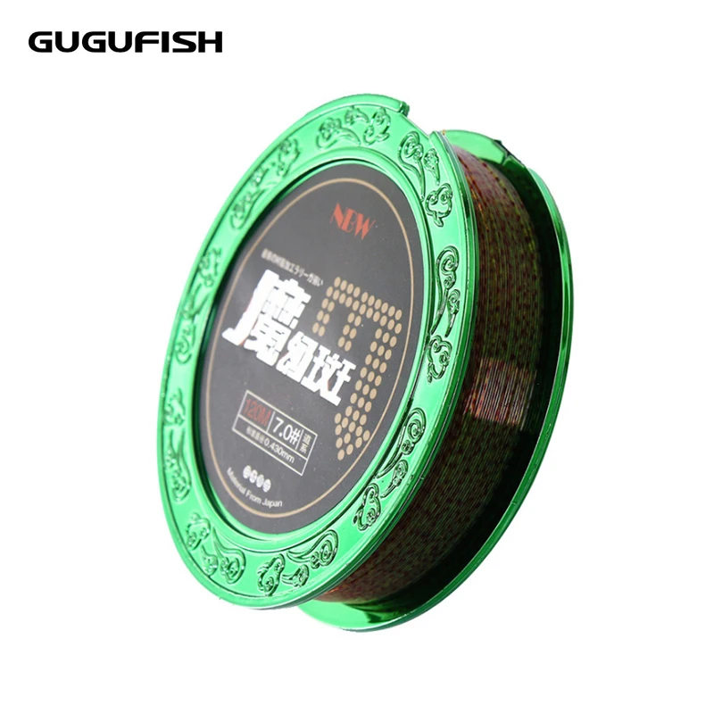 GUGUFISH 2018 New 120m Monofilament Nylon Fishing Line Camouflage