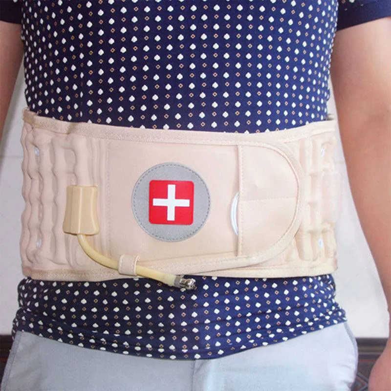 

2018 New 1 set Decompression Belt Back Brace Lumbar Support Extender Belt Pain Relieve Strap DC88