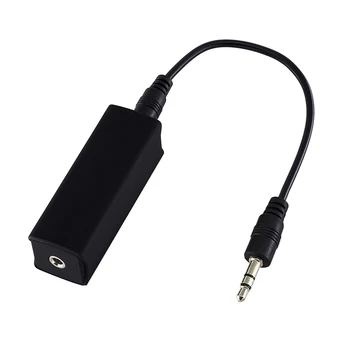 

3.5mm Car Aux Audio Noise Filter Ground Loop Noise Isolator for Car Stereo System Audio System Home Stereo Noise Filter