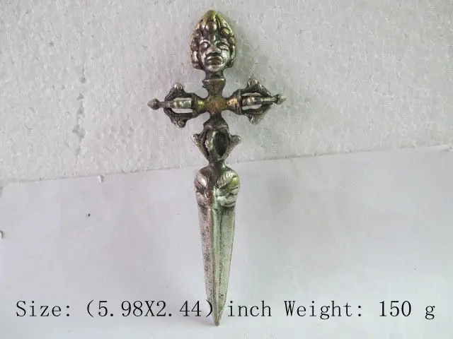 

Old sword weapon Buddhism Taoism exorcism China unique copper multiplier