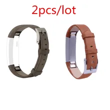 2 шт. высококачественный сменный Браслет для часов для Fitbit Alta/Alta HR Браслет фитнес-трекер бандье из натуральной кожи