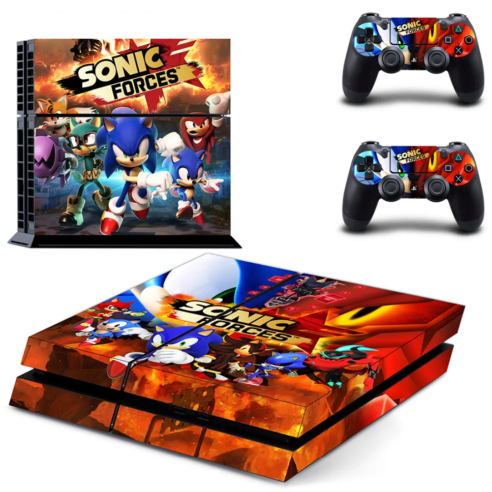 Sonic Forces Ps4 Skin Sticker Consoleskins Co Sonic Forces Ps4 Skin Sticker Consoleskins Co