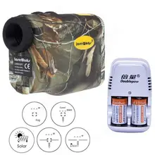 Free shipping! Camo 600M Monocular Laser Rangefinder Sport Hunting Golf Scope + Charger Battery