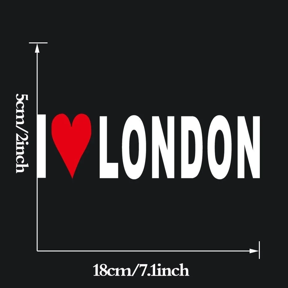 Наклейка I Love London для автомобиля грузовика окна фургона велосипеда | Игрушки и
