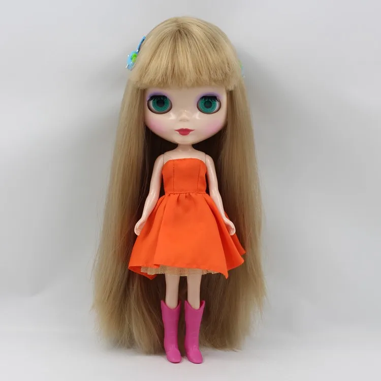 Обнаженная фигурка blyth куклы(светлые волосы