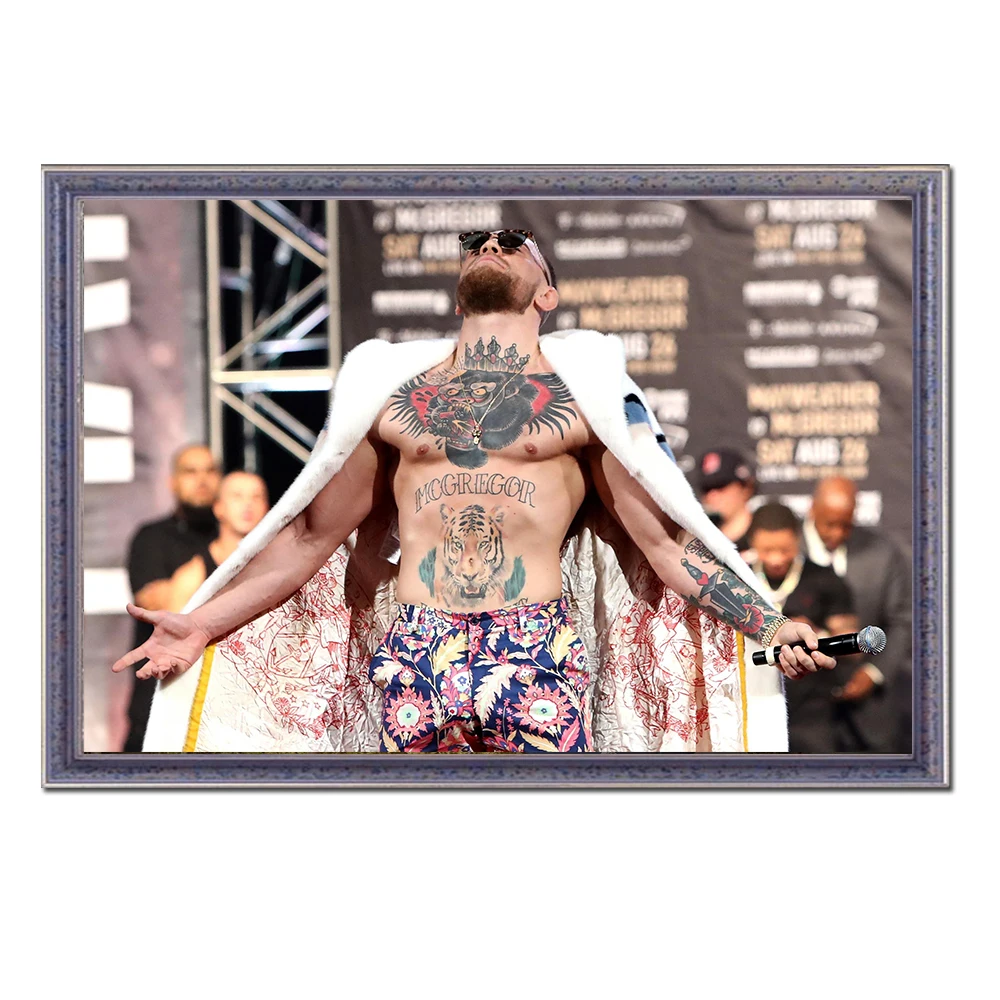 Conor McGregor плакат Хабиб Современная живопись украшение Художественная печать домашний декор бокс игра Спорт холст картины