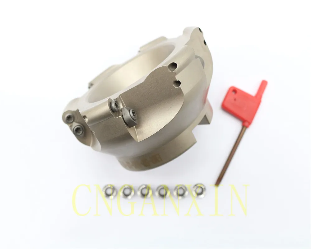 Новинка; 1 P EMR5R100-32-6T 6F лютня фреза+ 6 P RCGT10T3MO-AK H01