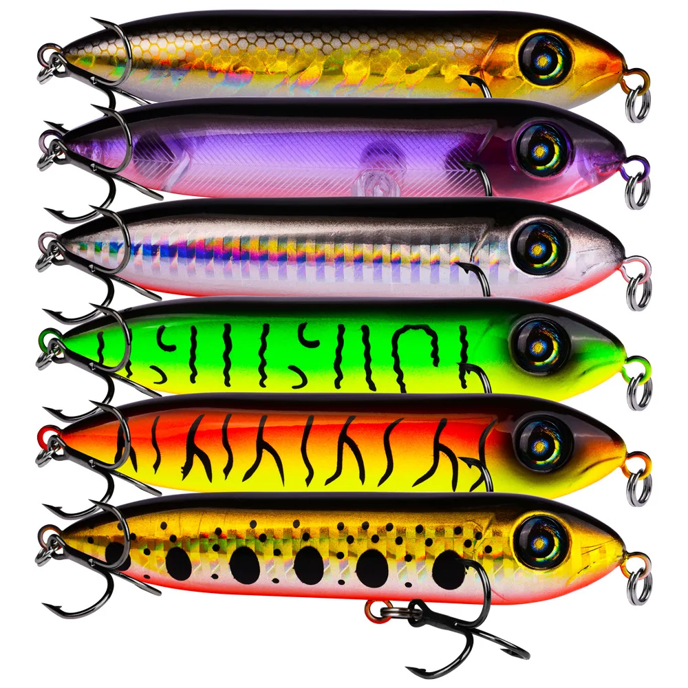 حار قلم رصاص إغراء 10 cm 11g الأعلى المياه الصيد السحر بوبر أسماك Wobblers باس الطعم ISCA الاصطناعي pesca الصعب التصيد Heddon