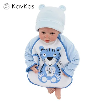 

Fashion Baby Bibs Boys Burp Cloths Tiger Bandana Bibs Baby Babies Bebes Infant Waterproof Bib Bandanas Babero Con Mangas Largas