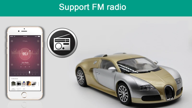 Высокое качество Ультра реалистичные Bugatti модель автомобиля Bluetooth колонки FM радио USB TF карты музыкальный плеер малыш подарки игрушки Soundbox