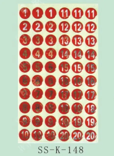 

Computer embroidery machine accessories - 1-20/1-40/1-60 head digital posts