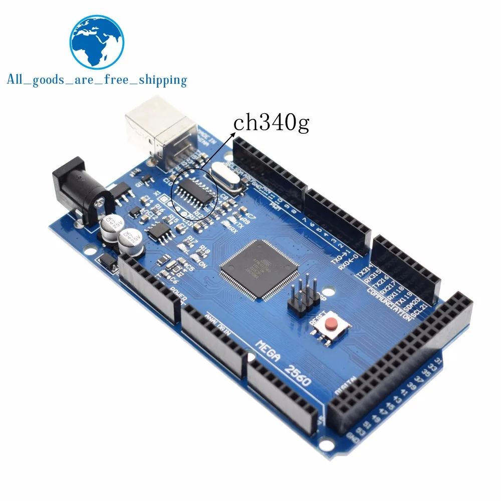 MEGA 2560 R3 ATmega2560-16AU CH340G Driver Compatiable to Arduino UK