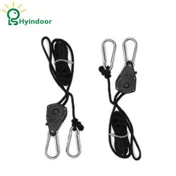 

1/8" Lights Lifters Rope Ratchet Grow Lights Reflector Hangers (200pieces,100pairs)