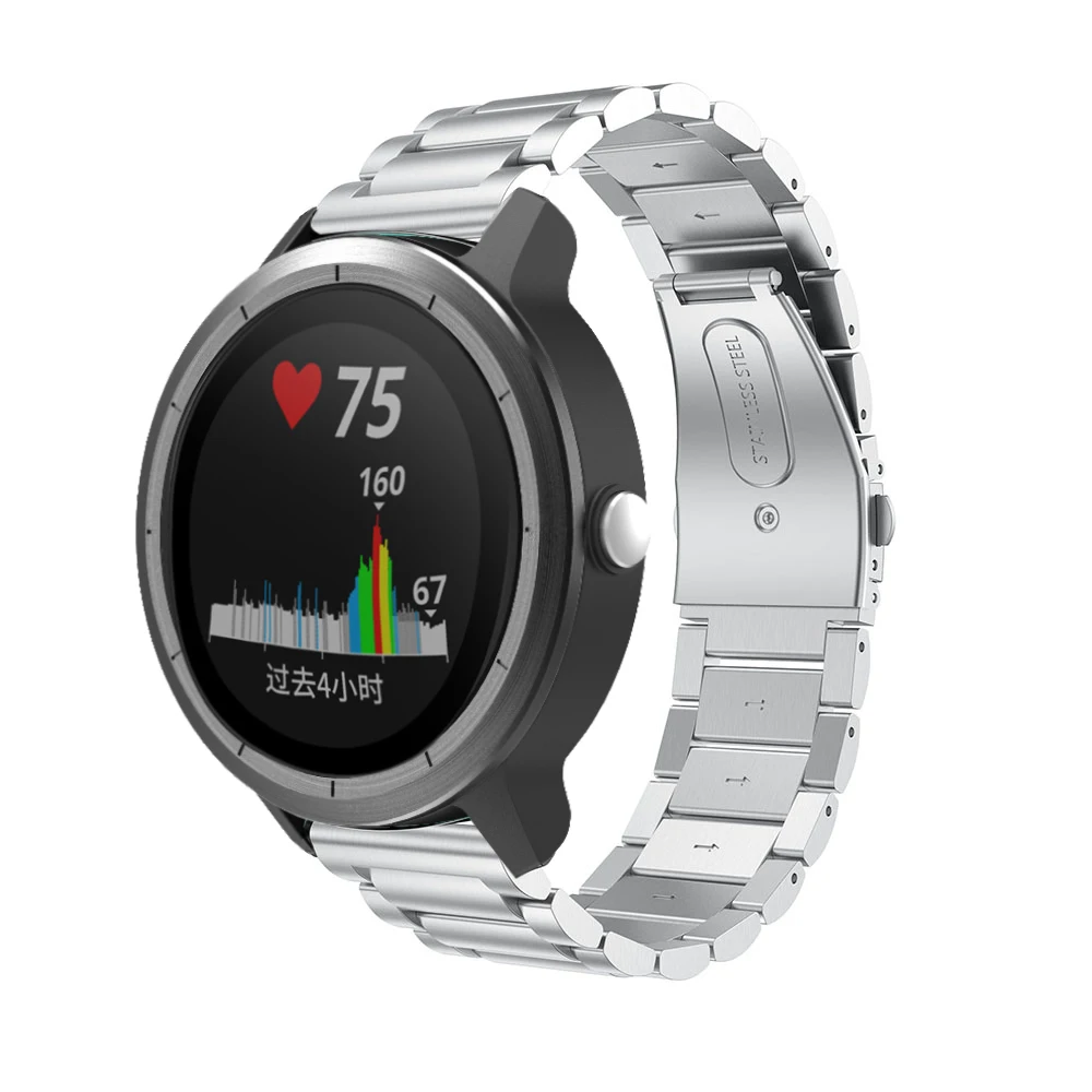 Ремешок для часов из нержавеющей стали для samsung Galaxy Watch Active 2 40 мм 44 мм ремешок для часов роскошный сменный Браслет для Galaxy 42 мм