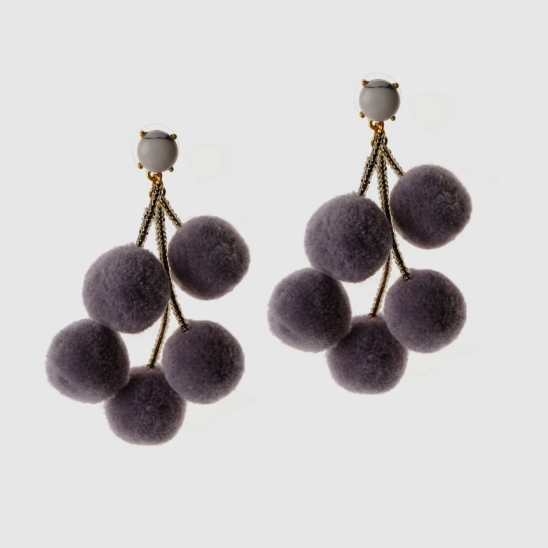 

Amorita boutique fashion velvet light earrings for women