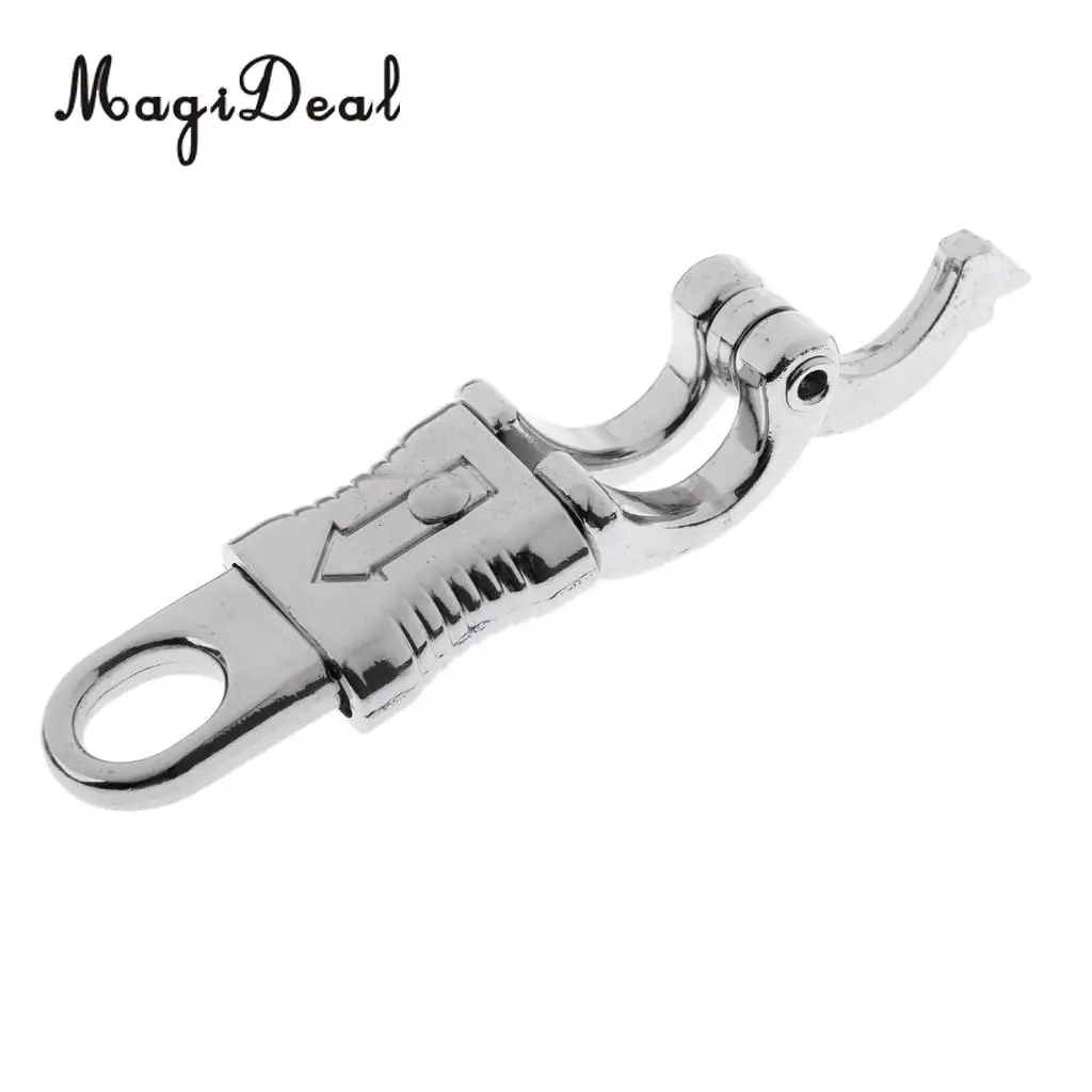 MagiDeal 5pcs Premium Quality 100mm Alloy Equestrian Panic Hook Quick Release Clip