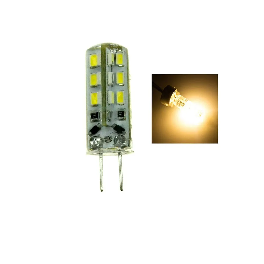 3014 SMD 교체 할로겐 램프 전구, 냉/온백색 조명, G4, 3W, 24LED, 12V, 110V, 220V, 10 개/로트