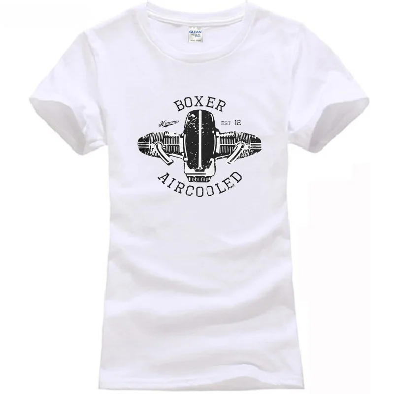 Топ боксер AIRCOOLED футболка Grau BMWER R100 R80 R65 R nineT девять лет скремблер Himora | Женская