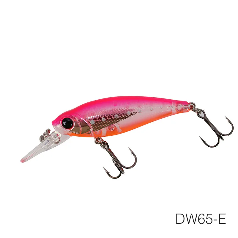TSURINOYA для рыбалки приманки DW65 плавающий мини блесна жесткая приманка 58 мм 5g Высокое качество Профессиональный приманка воблер карандаш Swimbait - Цвет: DW65-E