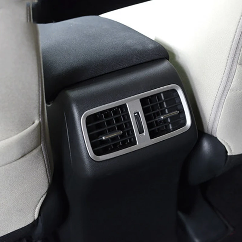 Us 9 23 37 Off For Honda Crv Cr V 2012 2013 2014 2015 2016 Abs Chrome Matte Interior Auto Accessories Rear Air Condition Vent Frame Cover 1pcs In