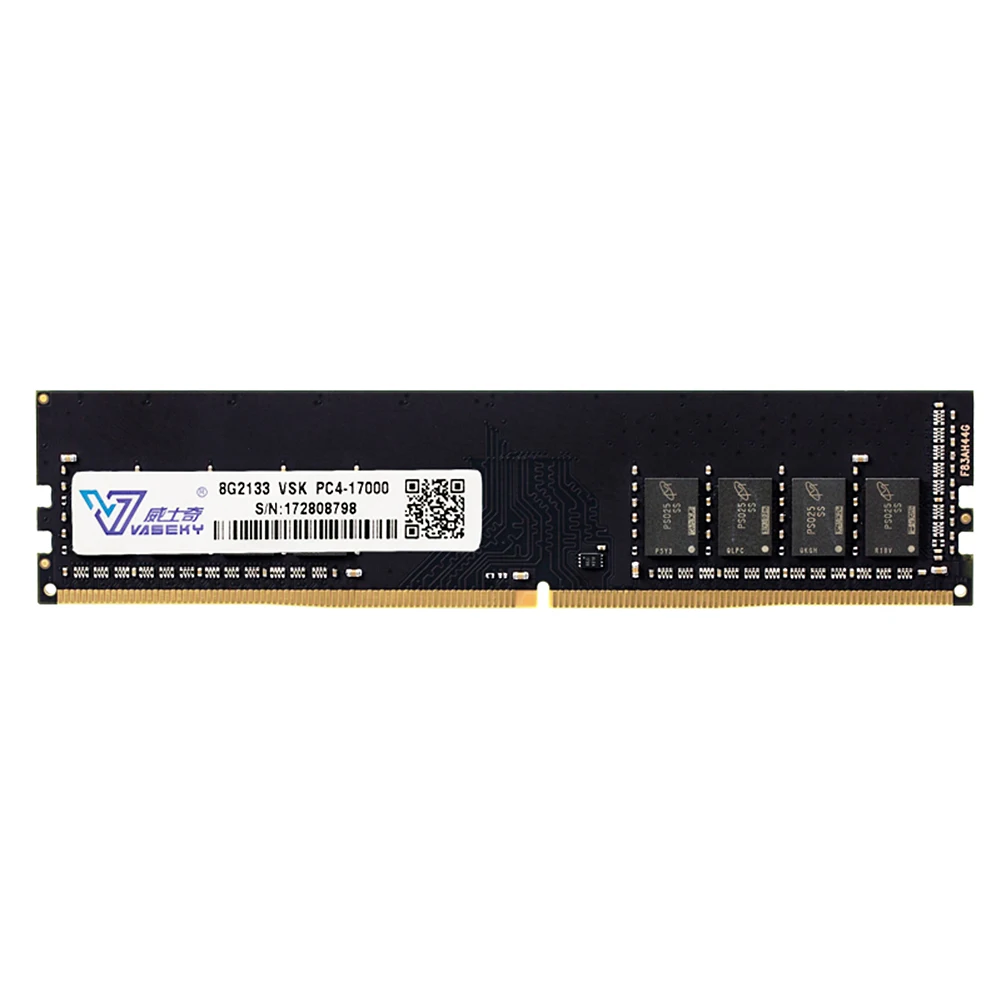 

Vaseky 8GB PC Memory RAM Memoria Module Computer Desktop DDR3 DDR4 2133mhz Memory stick game bar