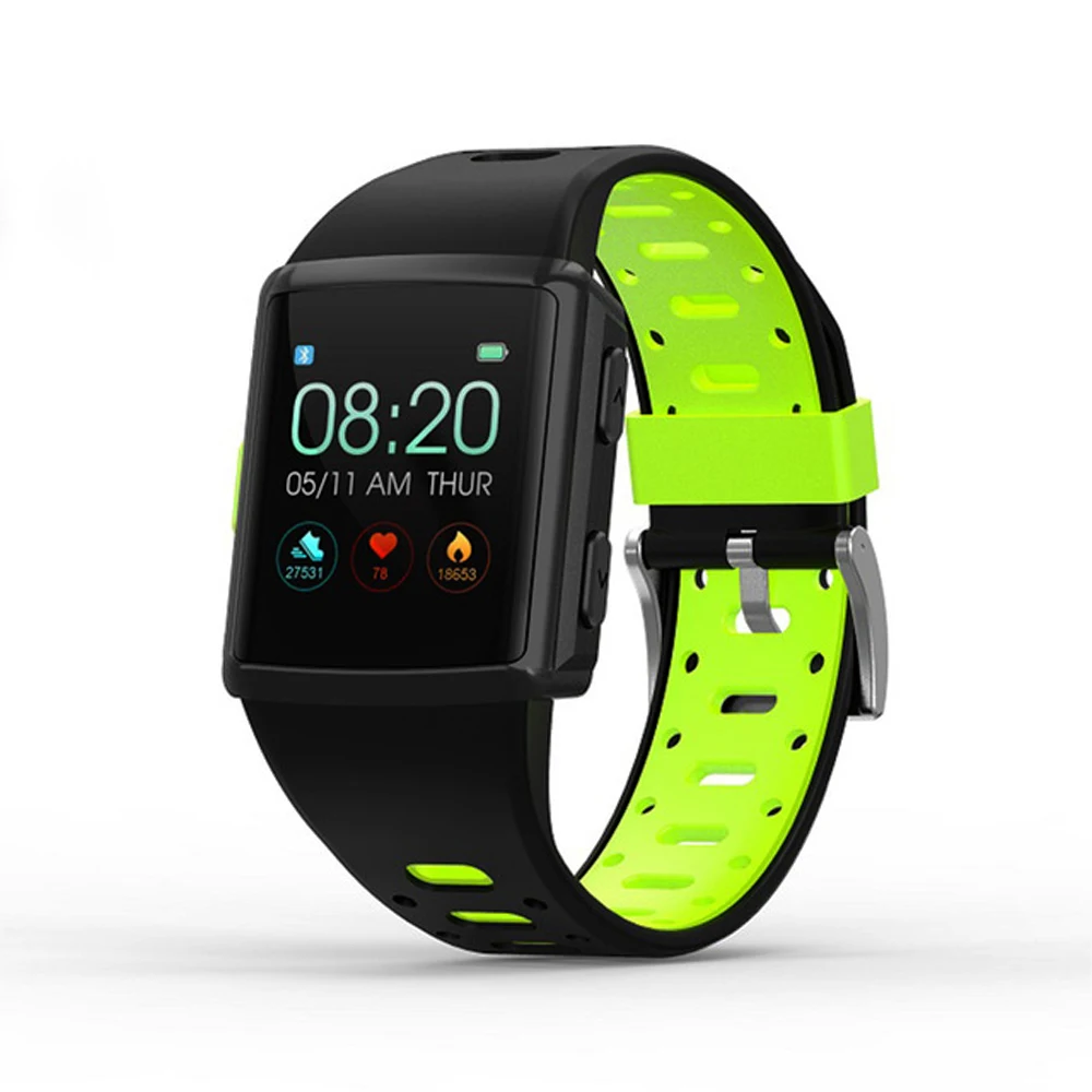 

M3 GPS Smart Watch Men 1.3 Inch IP68 Waterproof Heart Rate Activity Tracker Bracelet 300Mah Battery Support Multi-Language P30