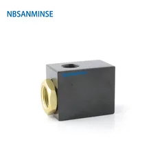NBSANMINSE QE быстроходный выпускной клапан 1/8 1/4 3/8 1/2 пневмоклапан серии нормальный Температура клапан высокого качества