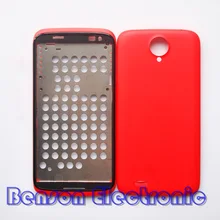 Baansam ЖК-дисплей держатель с передней рамкой и Батарея задняя крышка для lenovo S820 S820T Корпус чехол с клейкой лентой 3M