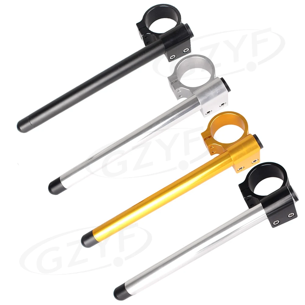 

CNC 45mm Riser Clip-Ons handlebars Lift handle bar Fork Tube Motorcycle Handbar Clip Ons Clipon Aluminum