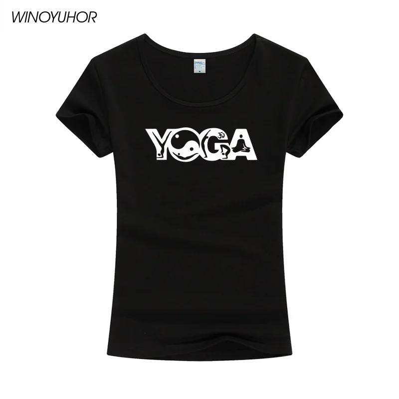 Забавная футболка с буквенным принтом женская летняя с коротким рукавом Тай Чи Футболка для леди символ ом Будда Топы Camiseta Femenina
