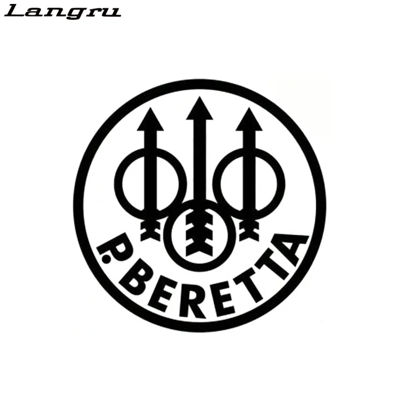 Виниловые наклейки Langru Beretta для оружия аксессуары автомобиля Jdm|Наклейки на