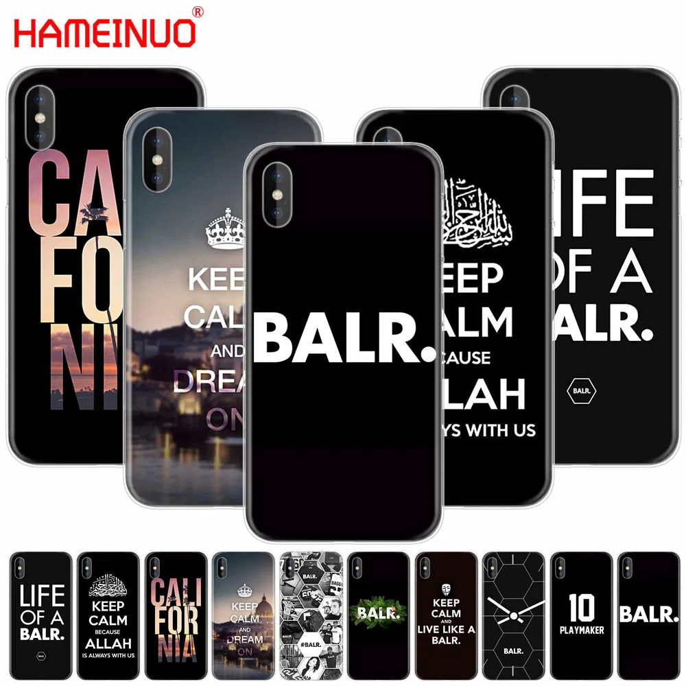 

HAMEINUO Balr.Playmaker keep calm cell phone Cover case for iphone X 8 7 6 4 4s 5 5s SE 5c 6s plus