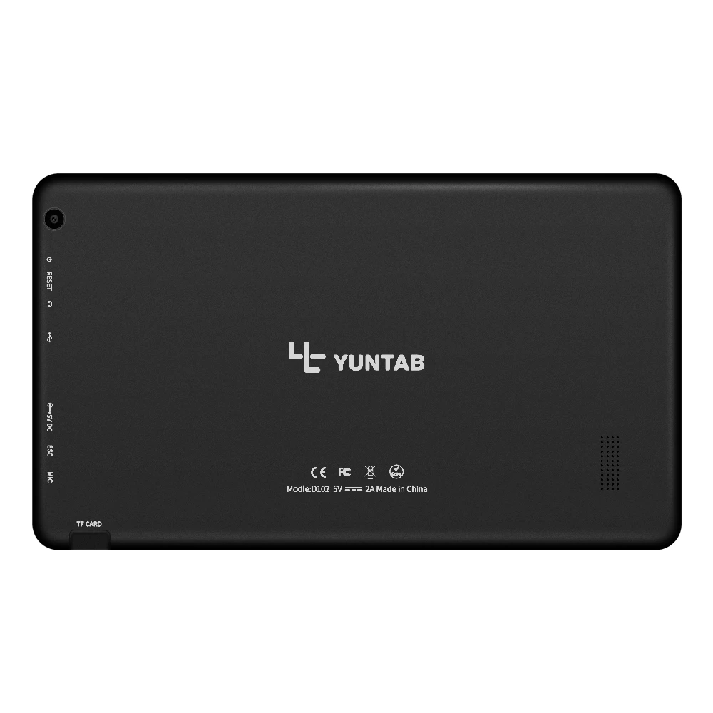 Горячая Распродажа! YUNTAB 10 1 дюйма D102 Android 4 2 Tablet PC ядра + 8 Гб с двойной Камера 1024*600 HD
