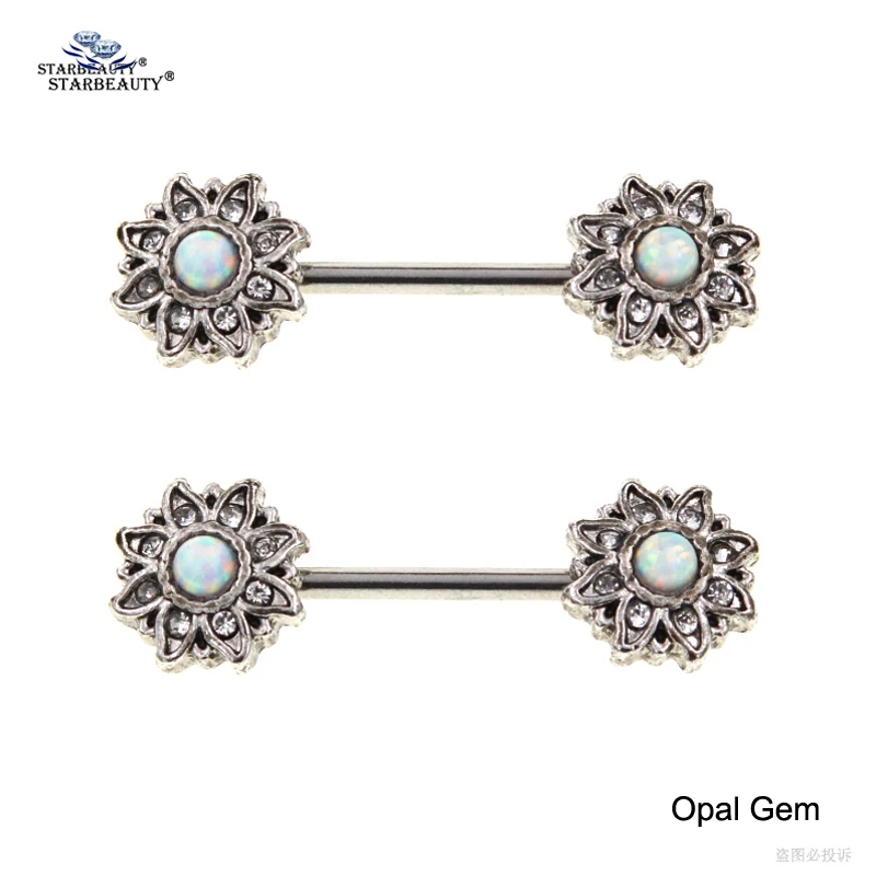 Stainless Steel Body Jewelry Stainless Steel Nipple Rings 2 Pcs/lot Nipple Ring Aliexpress