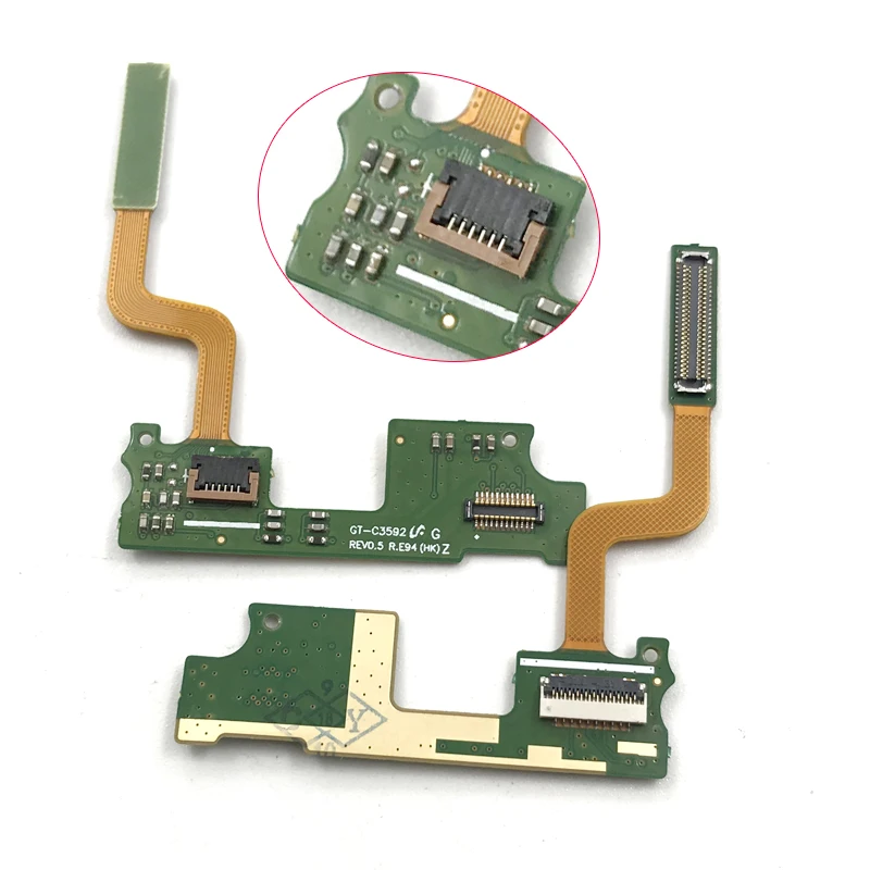 

10 Pcs/lot, Main Motherboard Connector Flex Cable Compatible for SAMSUNG GT-C3592 C3592 Main Connector Flex Cable Repair Parts