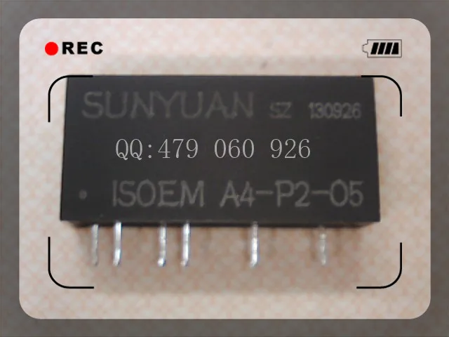 

[ZOB] Isolation amplifier ISOEM A4-P2-O5 magnetoelectric isolated 4-20mA 0-10V converter. --2PCS/LOT