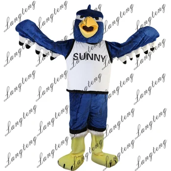 

Hot Sale Blue eagle Mascot Costume Adult Size Halloween Outfit Fancy Dress Suit Free Shipping 2019New