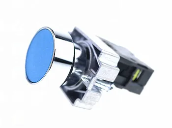

5pcs/Lot XB2-BA61 blue Self-reset Momentary Flush Pushbutton 1 N/O Flat Push Button Switch Replace
