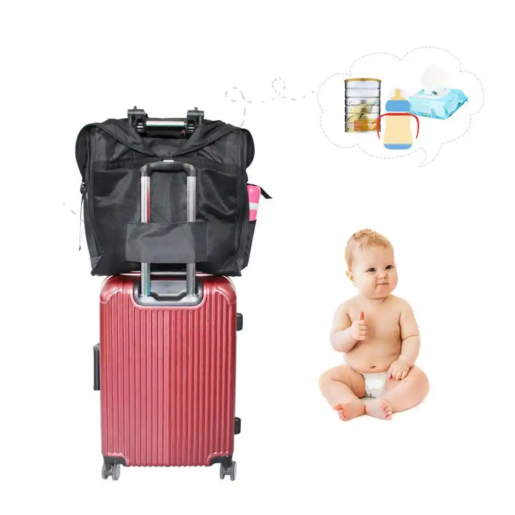 2018 New Dual Stroller Storage Cover For Travel Black Airline Gate Check Bag Covers Large Capacity Baby Car Seat