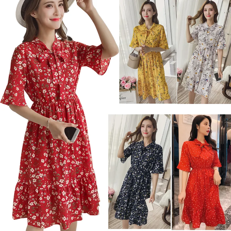 Женское пляжное платье с цветочным принтом Boho белое элегантное для вечеринки и