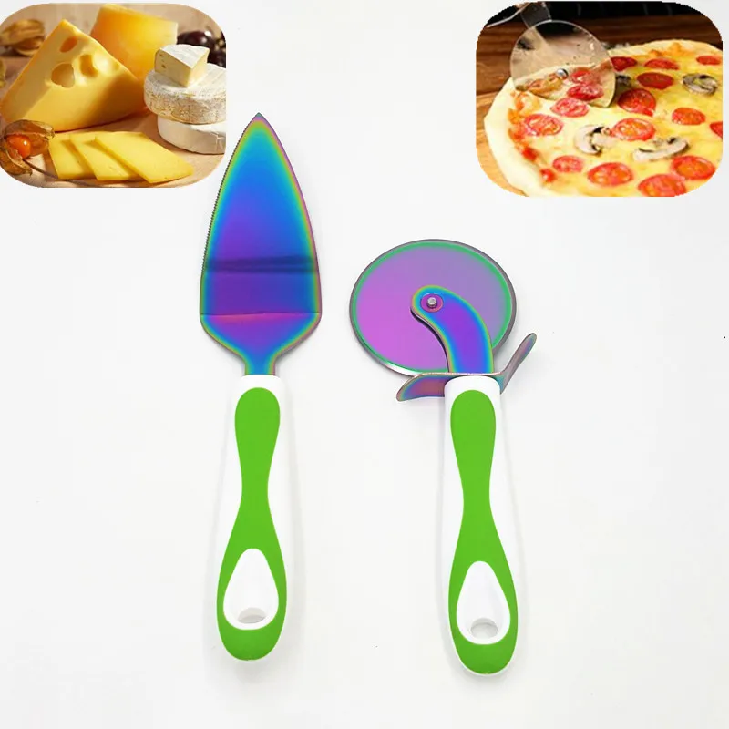 Buy New Stainless Steel Pizza Shovel Knife Cheese Shovel Diameter 7.5CM Round
