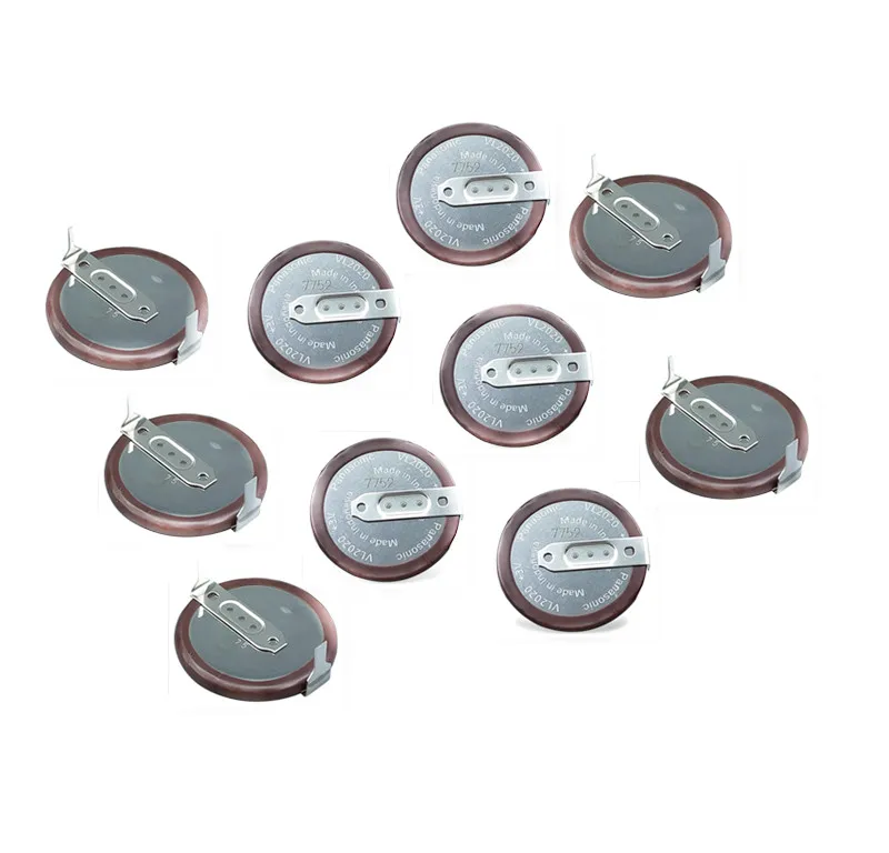 10PCS/LOT 100% Original VL2020 Car Key Fobs With Legs 180 degrees Rechargeable For PANASONIC Button Battery Free shipping | Электроника