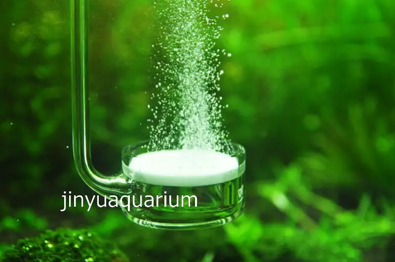 Стеклянный распылитель CO2 VIV стиль ADA с пластиковым дном мини нано присоской