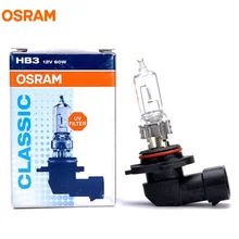 OSRAM HB3 9005 12 в 60 Вт 3200 к P20d оригинальная линия фар дальнего света автомобиля галогенные дальнего ближнего света для Lexus Honda Chevrolet 1X