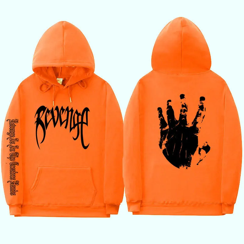 

Hooded Pullover harajuku Letter Print Hoodie Sweatshirts Xxxtentacion Hoodies sudaderas para hombre Hip Hop Hoody Sweatshirt