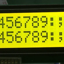 5 шт. большой ЖК-дисплей 1602 16*2 16x2 большой размер желтый зеленые ЖК-дисплей модуль 122*44 мм HD44780 SPLC780D LMB162GBY