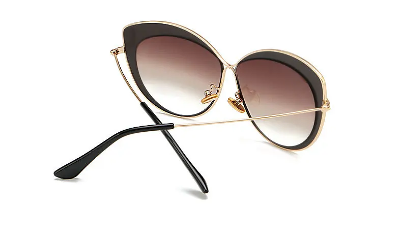 FENCHI Солнцезащитные очки женские кошачий глаз винтажные Ретро дизайнерские брендовые солнцезащитные очки для женщин okulary солнцезащитные очки soleil femme