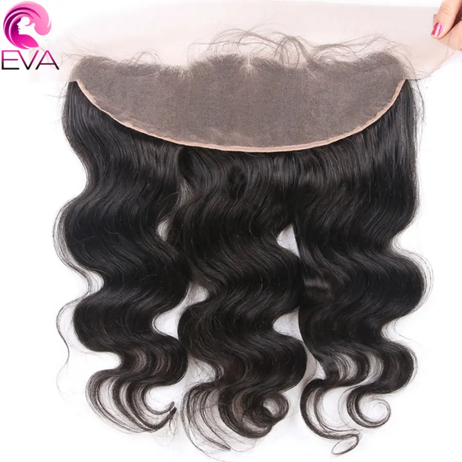 Eva Hair Lace Frontal Closure With Baby Hair Body Wave 13X4 Free Part Natural Color Ear To Ear Brazilian Remy Human Hair Closure body-wave-with-frontal : image Eva Hair Lace Frontal Closure With Baby Hair Body Wave 13X4 Free Part Natural Color Ear To Ear Brazilian Remy Human Hair Closure body-wave-with-frontal